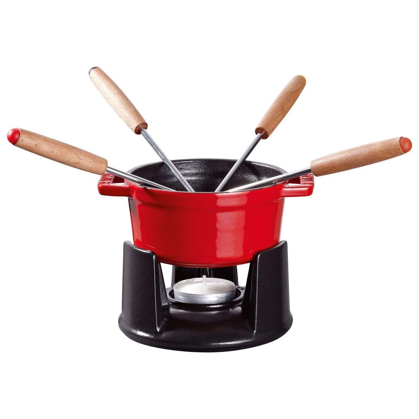 Staub Mini Set Per Fonduta - 7-pz., Ghisa - immagine 3