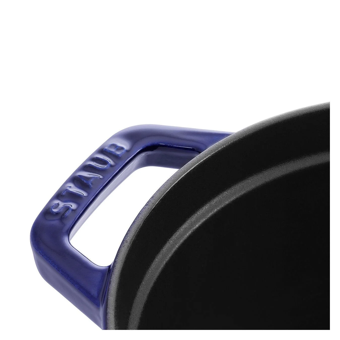 Staub Cocotte Ovale - 31 Cm, Blu Scuro - immagine 4