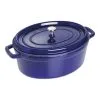 Staub Cocotte Ovale - 31 Cm, Blu Scuro