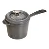 Staub Casseruola Con Manico - 18 Cm, Ghisa, Black Matt