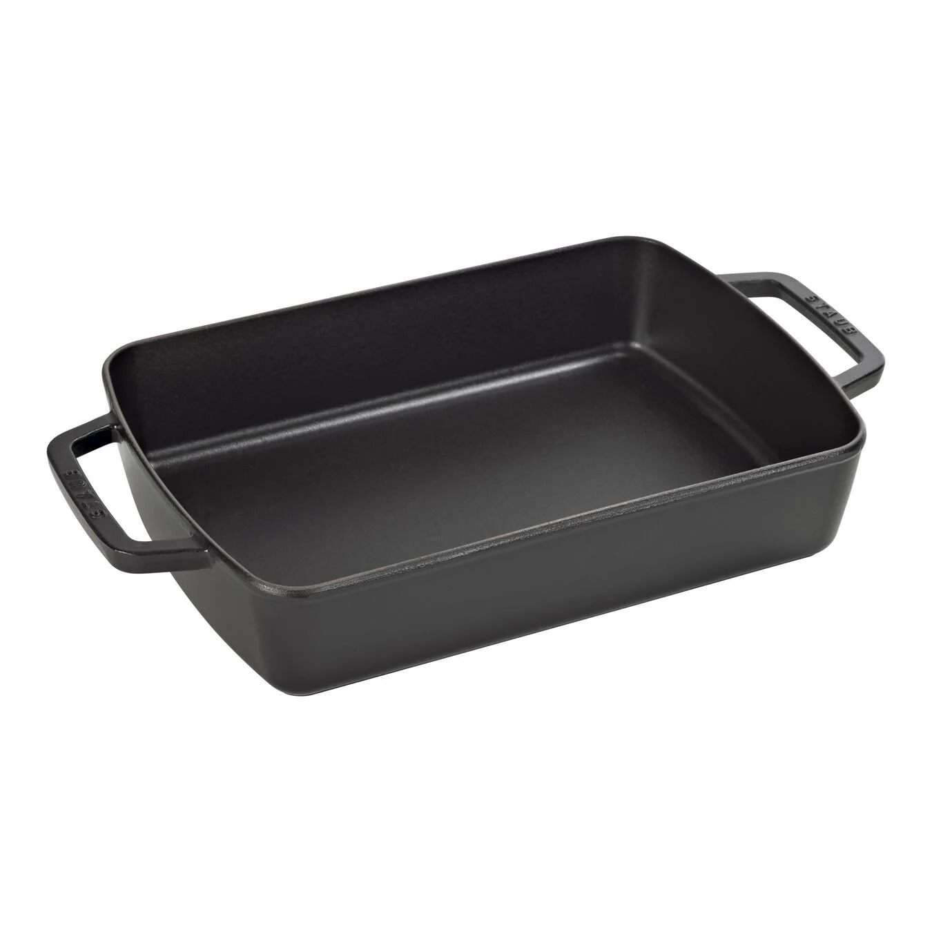 Staub Pirofila Rettangolare - 30 X 20 Cm, Nero
