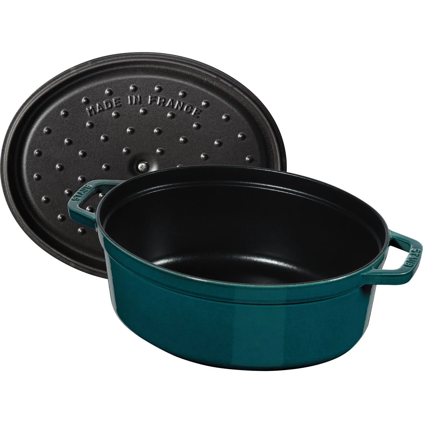 Staub Cocotte Ovale - 31 Cm, La-Mer - immagine 3