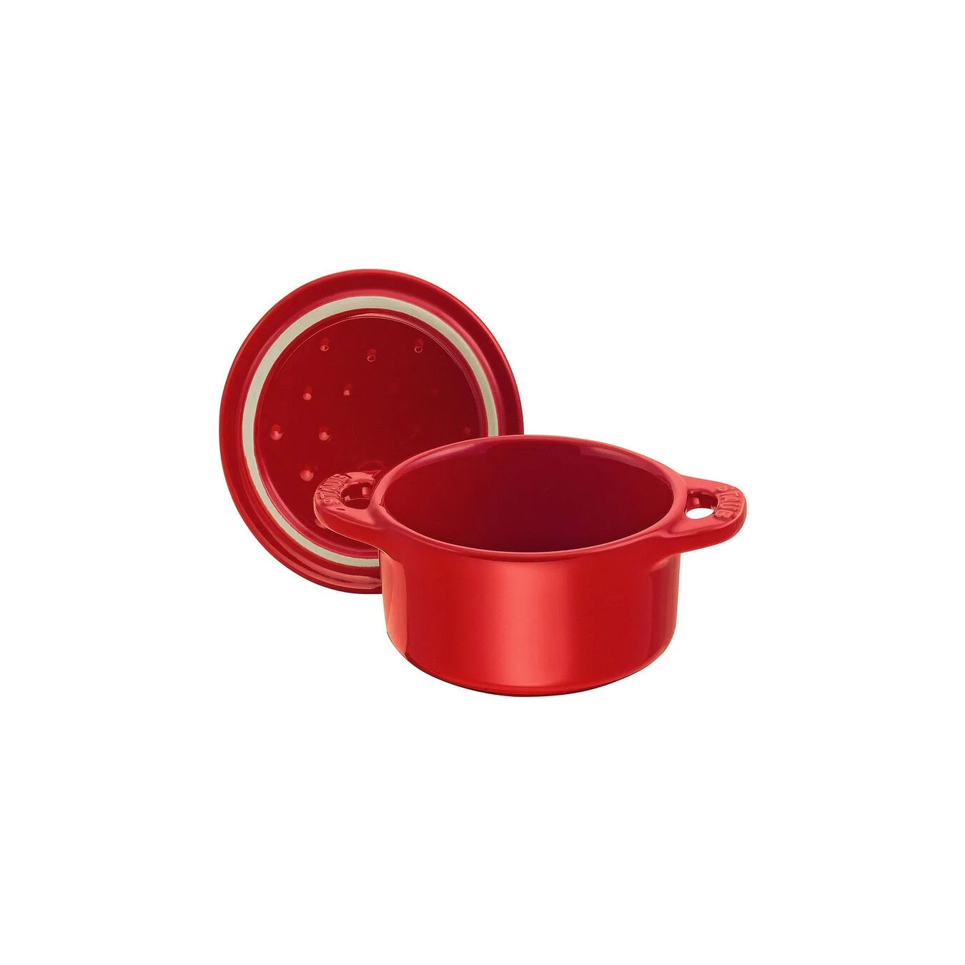 Staub Mini Cocotte Rotonda - 10 Cm, Ciliegia - immagine 6