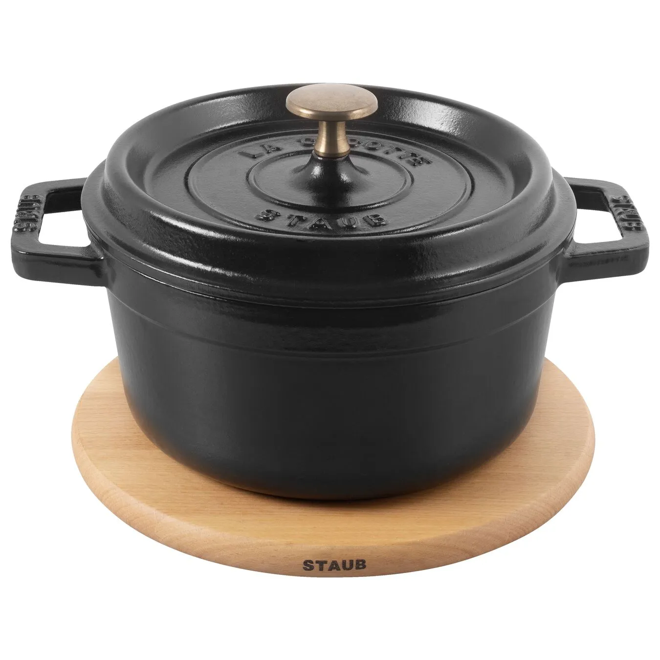 Staub Sottopentola Magnetico Rotondo - 16 Cm, Faggio - immagine 2
