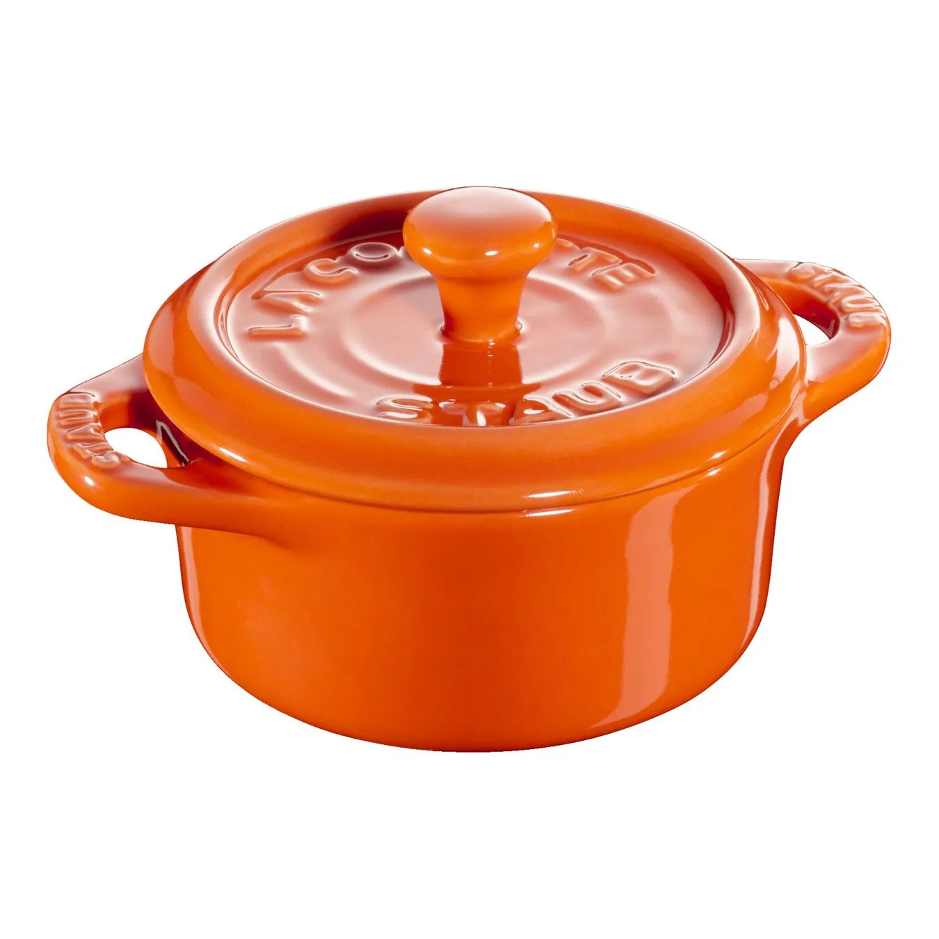 Staub Mini Cocotte Rotonda - 10 Cm, Arancione