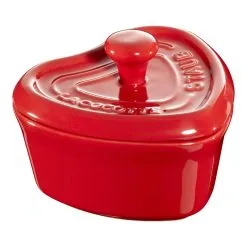 Staub Mini Cocotte Cuore - 9 Cm, Ciliegia