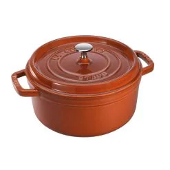 Staub Cocotte Rotonda - 24 Cm, Cannella