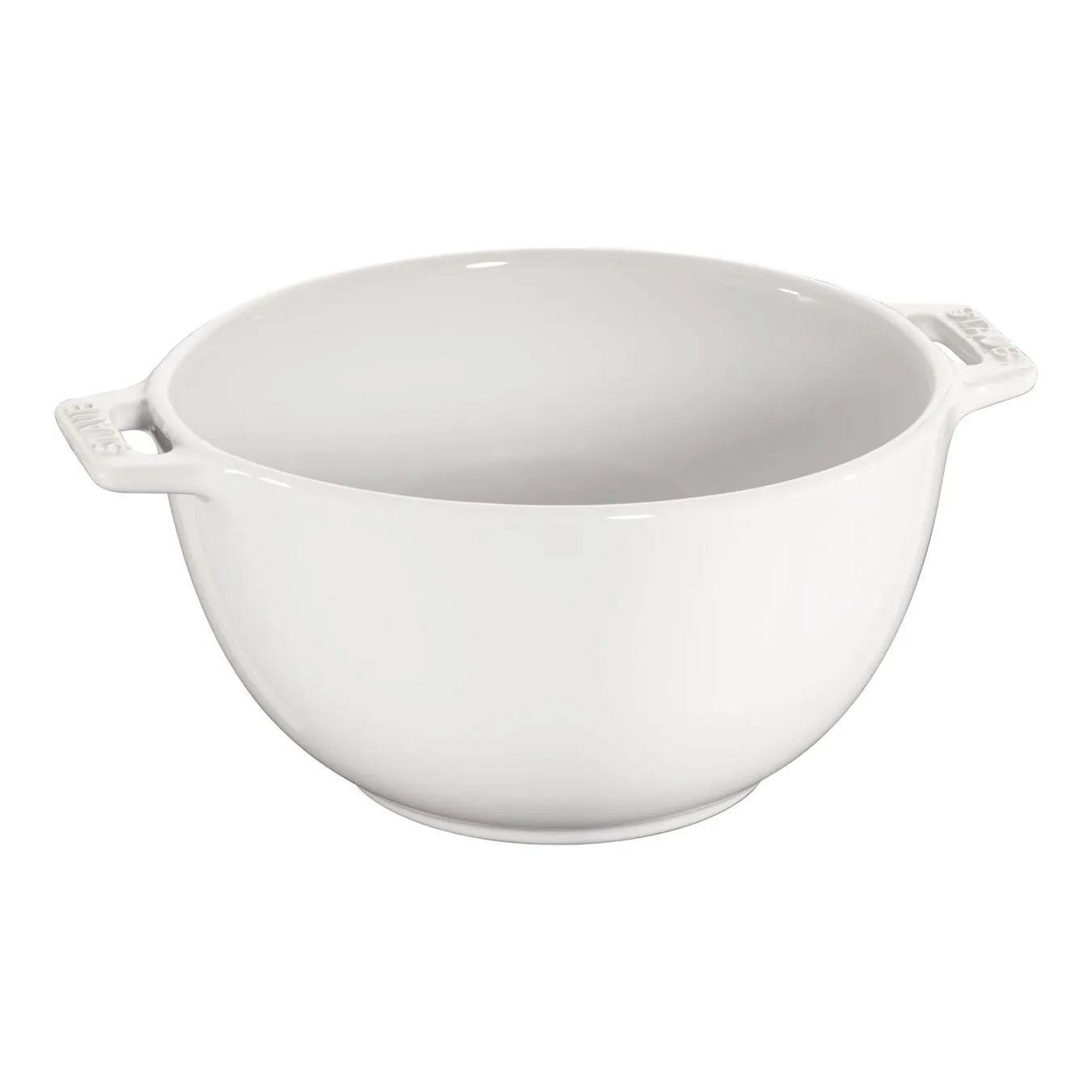 Staub Ciotola Rotonda - 18 Cm, Colore Bianco Puro