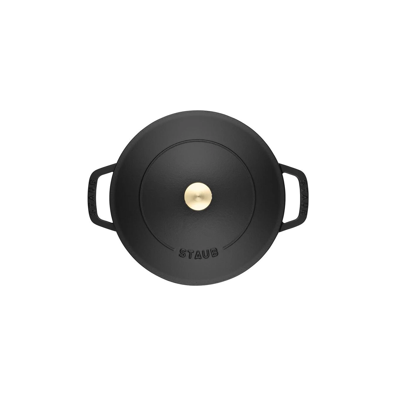 Staub Tegame Chistera Rotondo - 28 Cm, Nero - immagine 5
