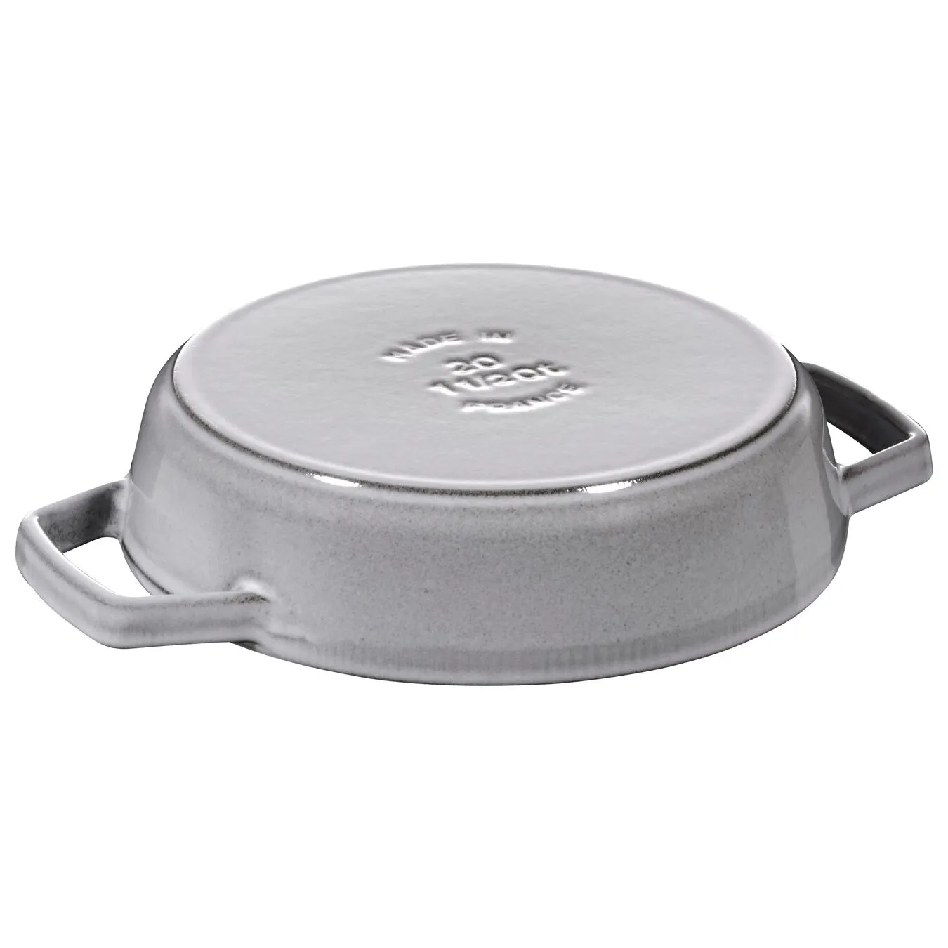 Staub Padella Con 2 Maniglie - 20 Cm, Ghisa, Black Matt - immagine 2