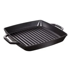 Staub Grill Quadrata - 28 X 28 Cm, Nera