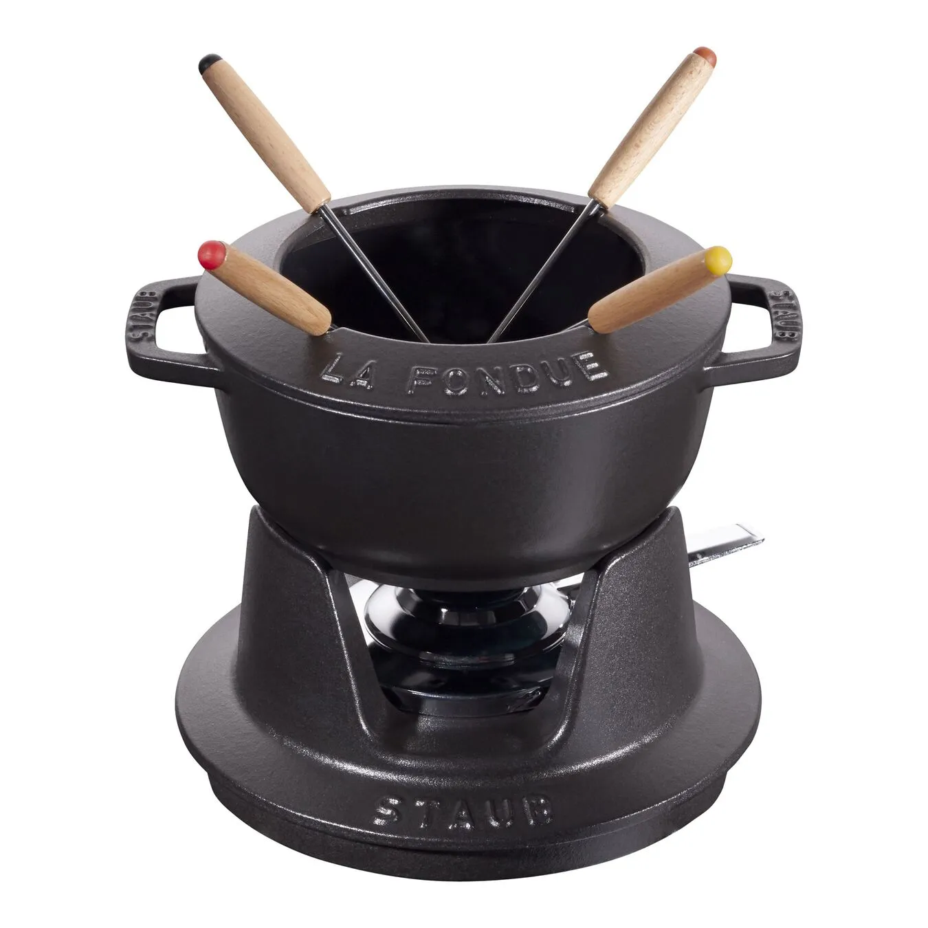 Staub Set Per Fonduta - 8-pz., Ghisa