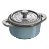 Staub Mini Cocotte Rotonda - 10 Cm, Turchese Antico
