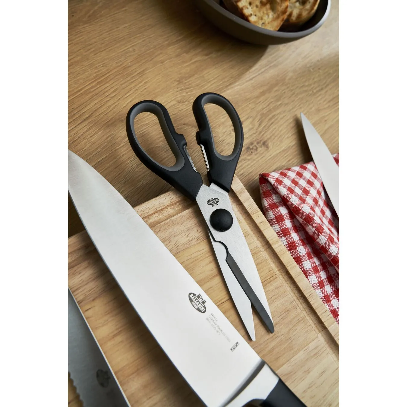 Ballarini Forbici Multifunzionali - 19 Cm, Nera - immagine 2