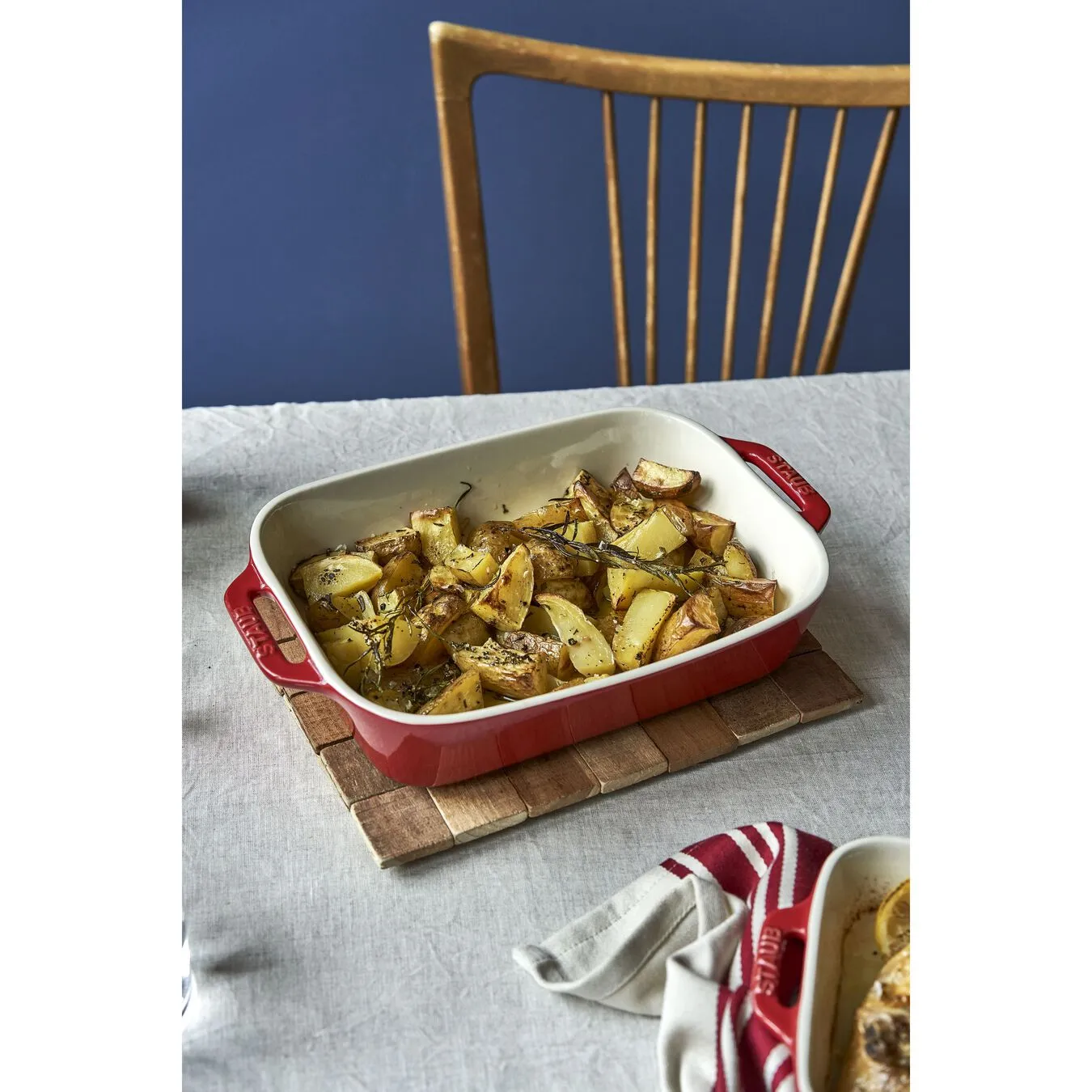 Staub Pirofila Rettangolare - 20 X 16 Cm, Ciliegia - immagine 4