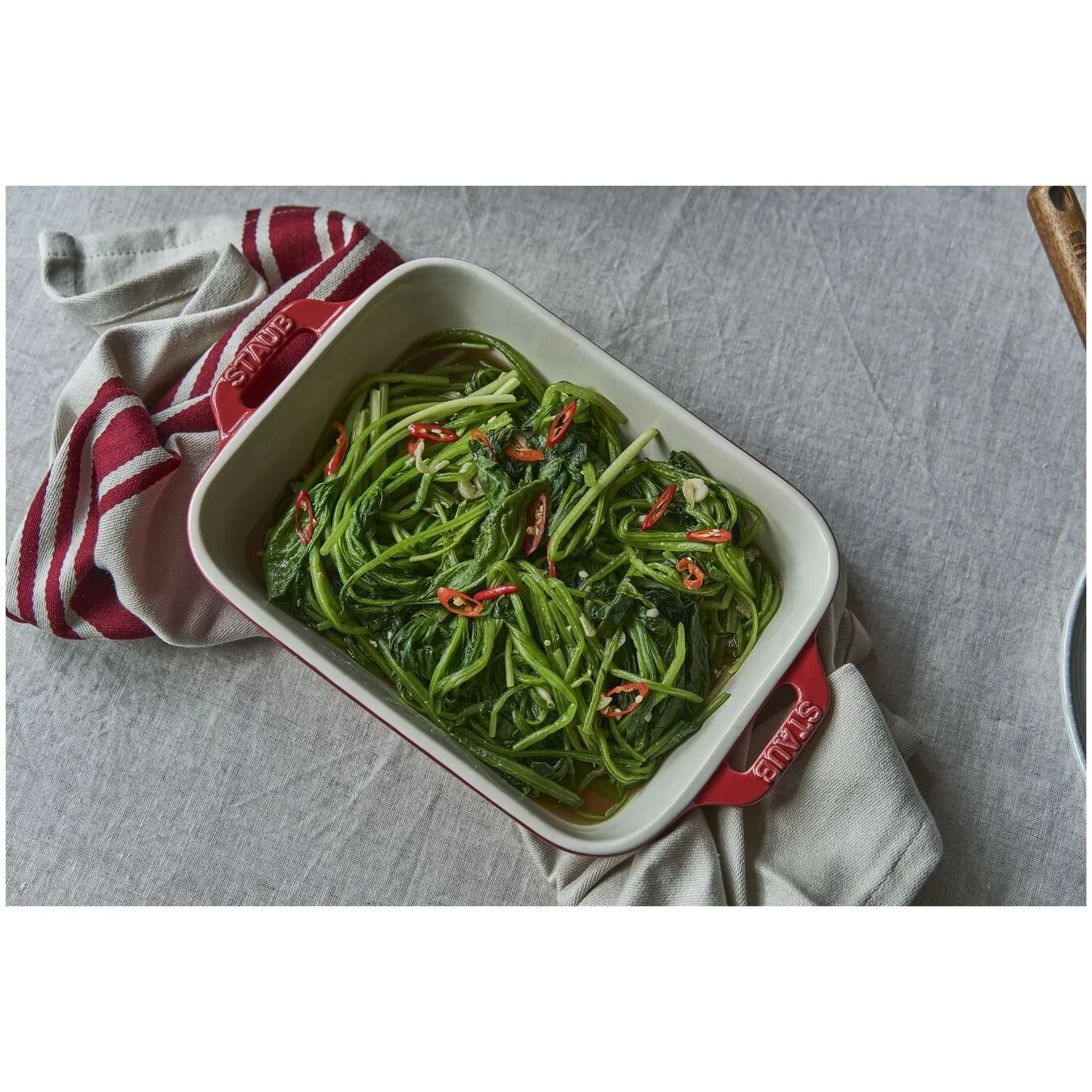 Staub Pirofila Rettangolare - 20 X 16 Cm, Ciliegia - immagine 5