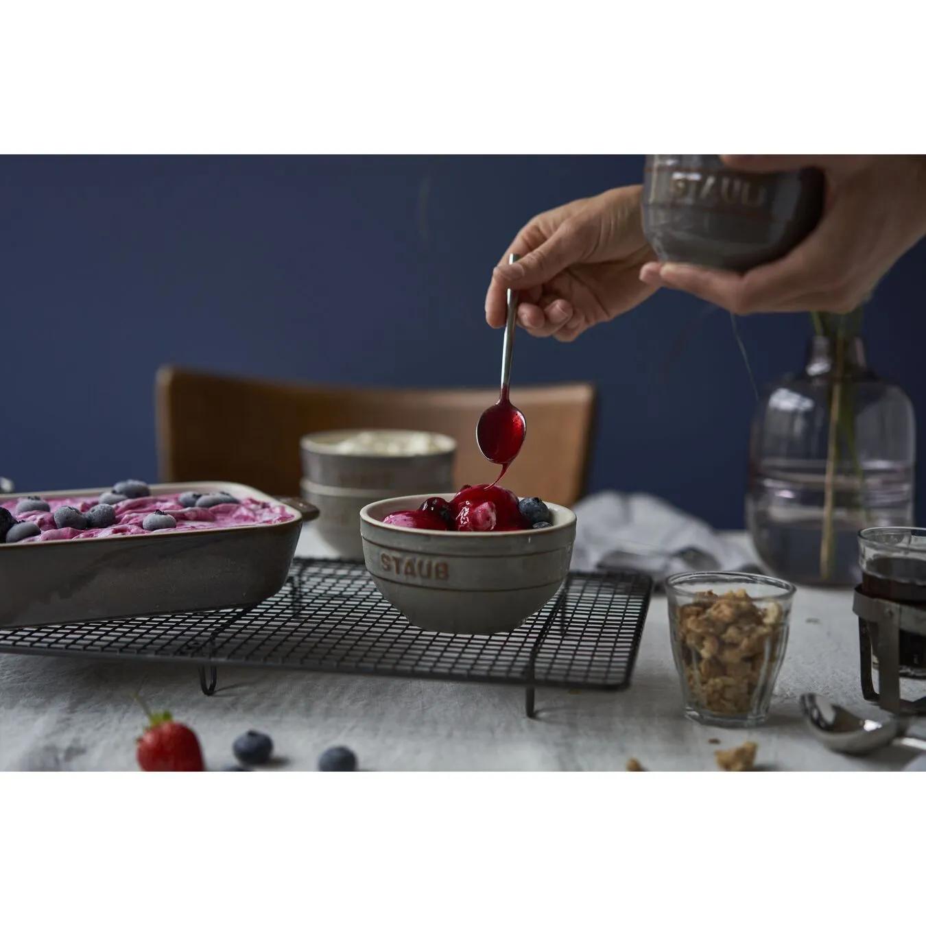 Staub Set Di Ciotole - 4-pz., Grigio Antico - immagine 3