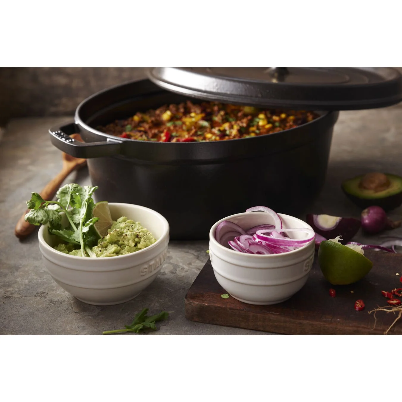 Staub Cocotte Ovale - 41 Cm, Nera - immagine 5