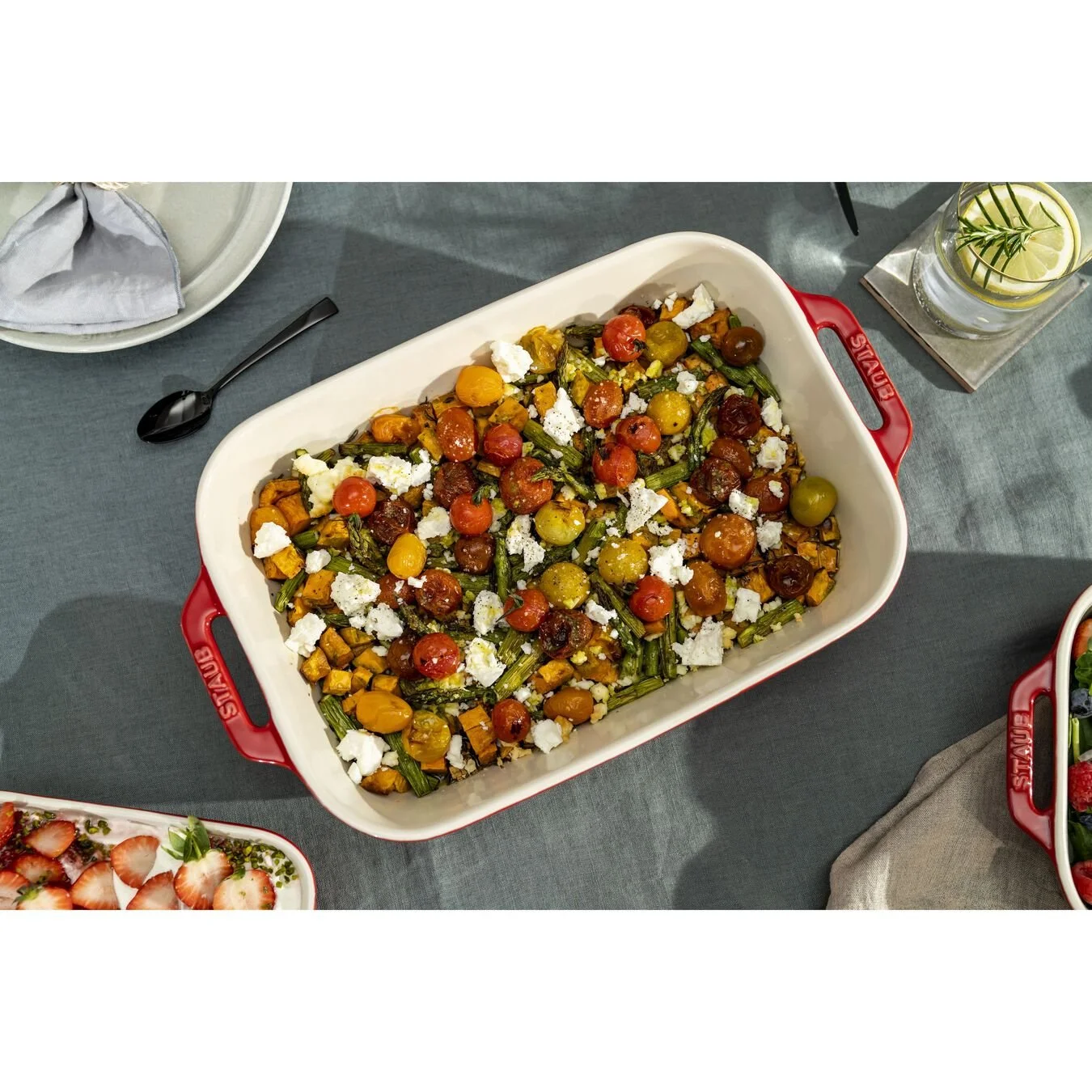 Staub Pirofila Rettangolare - 34 X 24 Cm, Ciliegia - immagine 5