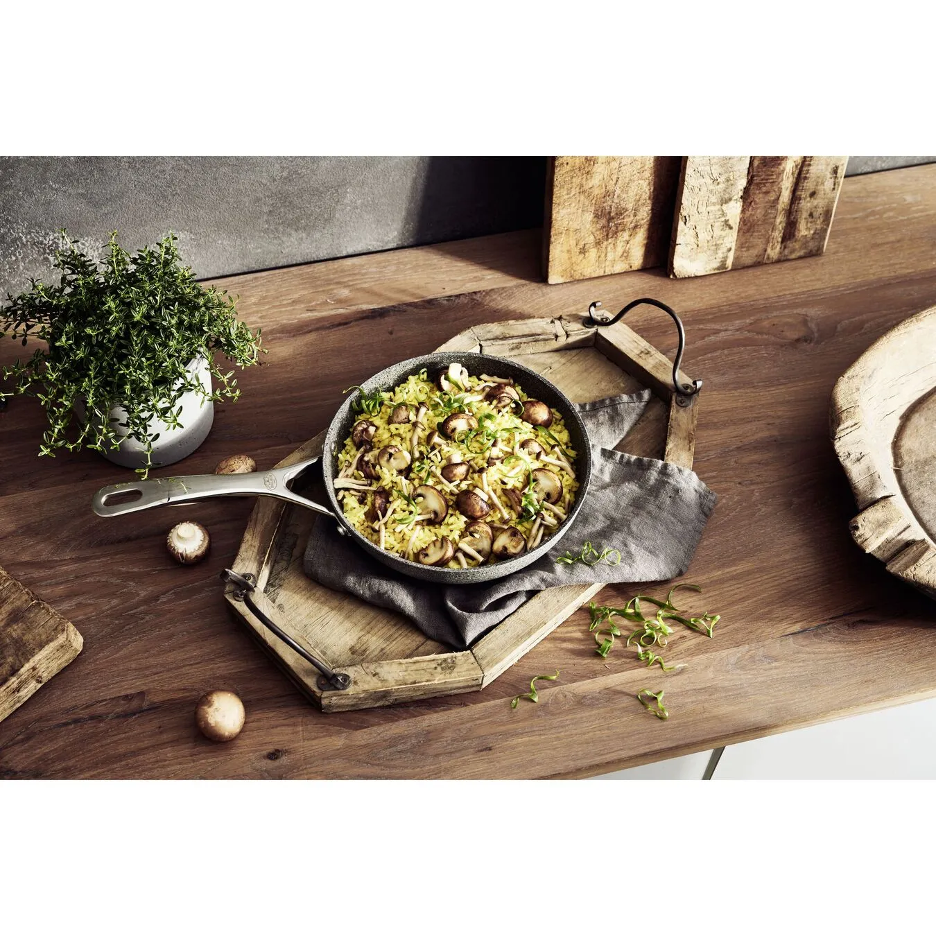 Ballarini Padella - 26 Cm, Alluminio, Granitium Titanium Extreme - immagine 4