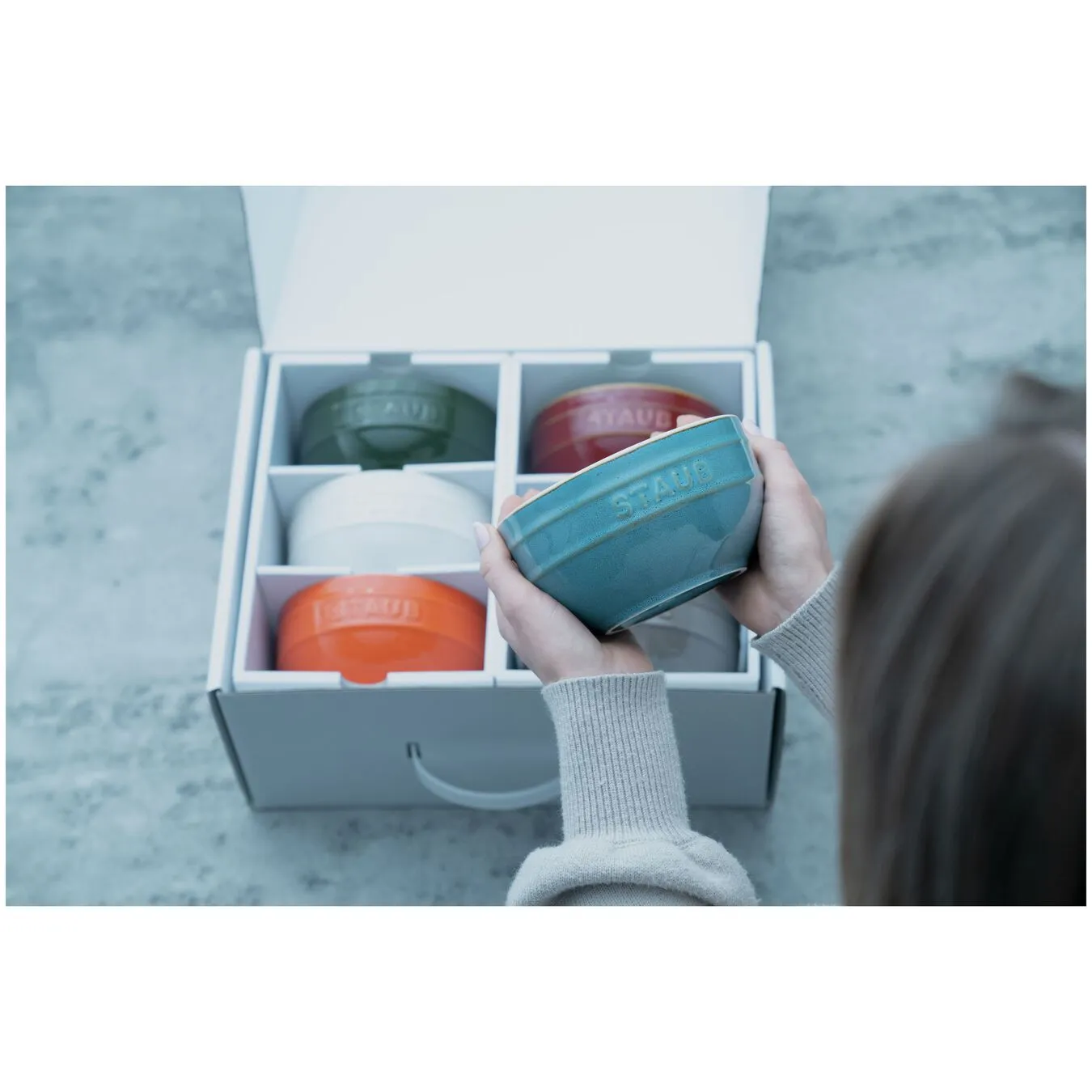 Staub Set Di Ciotole Arcobaleno - 6-pz., Colori Misti - immagine 5