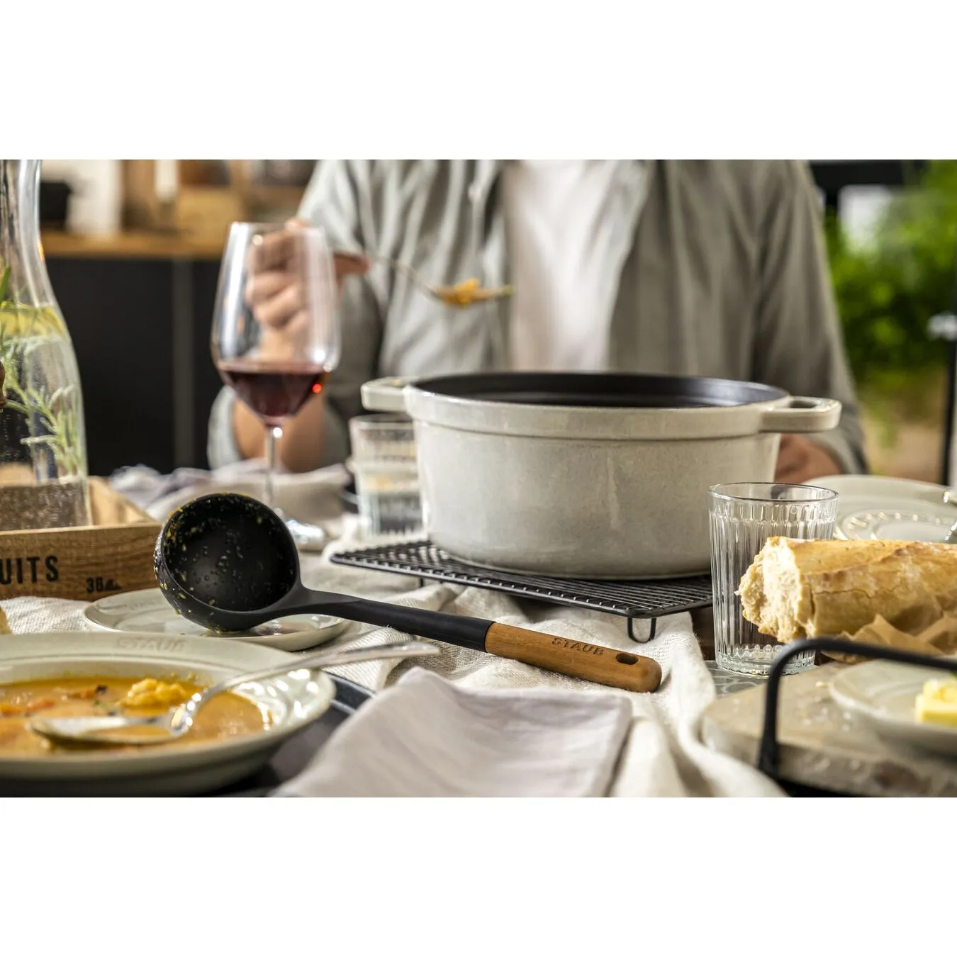 Staub Mestolo - 31 Cm, Silicone - immagine 6