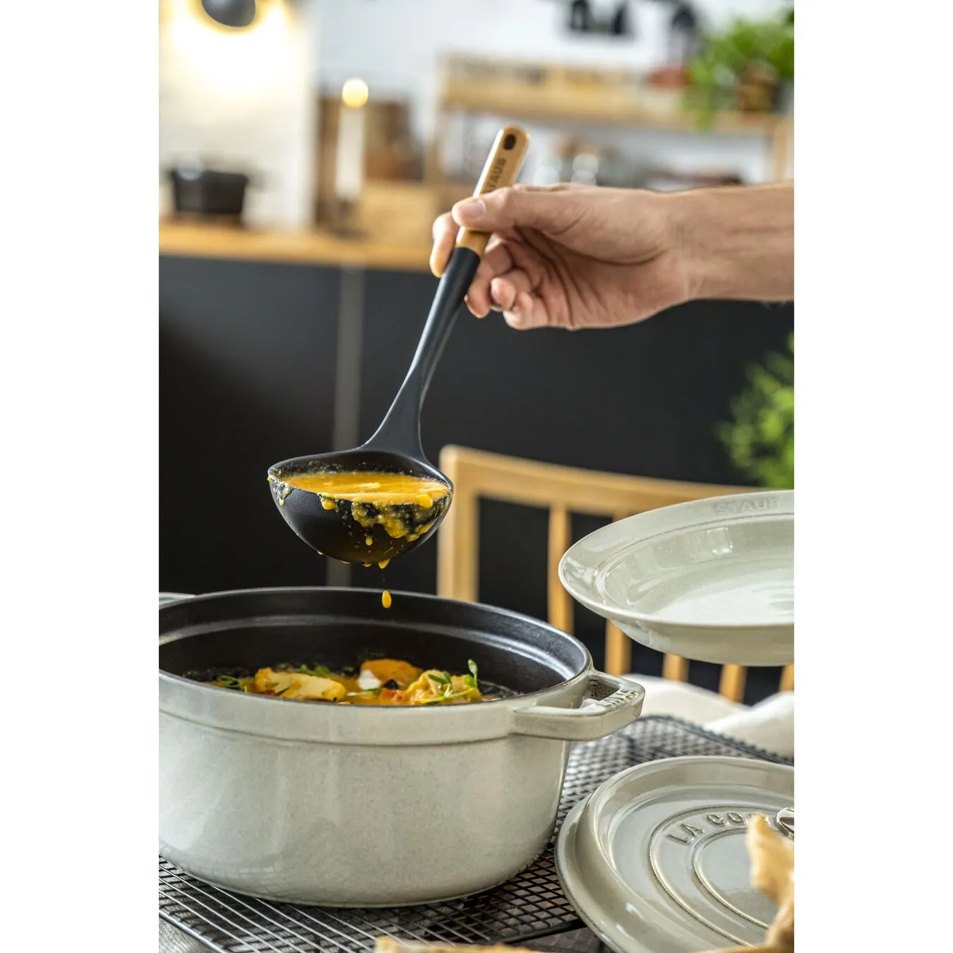 Staub Mestolo - 31 Cm, Silicone - immagine 4