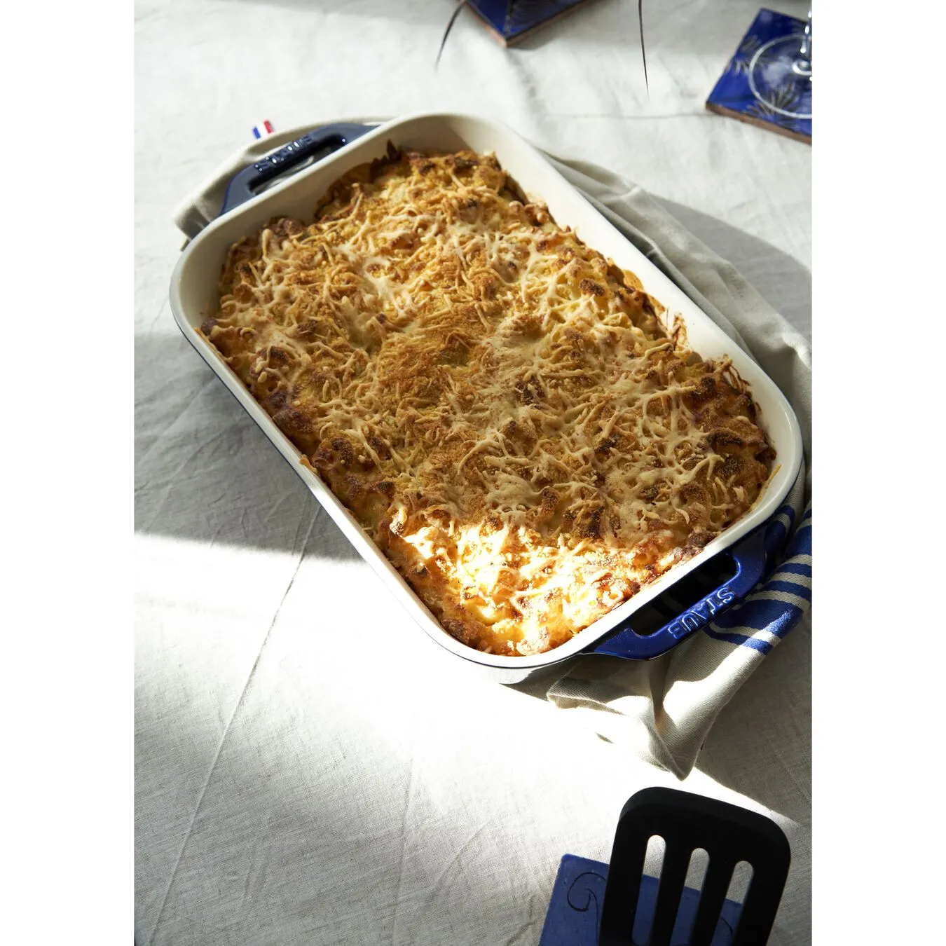 Staub Pirofila Rettangolare - 34 X 24 Cm, Blu Scuro - immagine 5